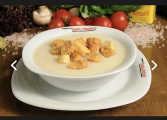 Tavuk Suyu Çorba — Burger