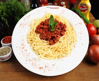 Spaghetti Bolognese — Burger