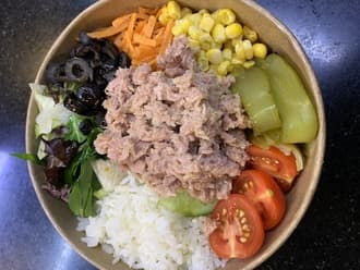 Ton Balıklı Bowl — Burger